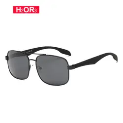 H2OR3 Классическая квадратная оправа поляризованных солнцезащитных очков Для мужчин TAC линзой очки, подходят для вождения, солнцезащитные