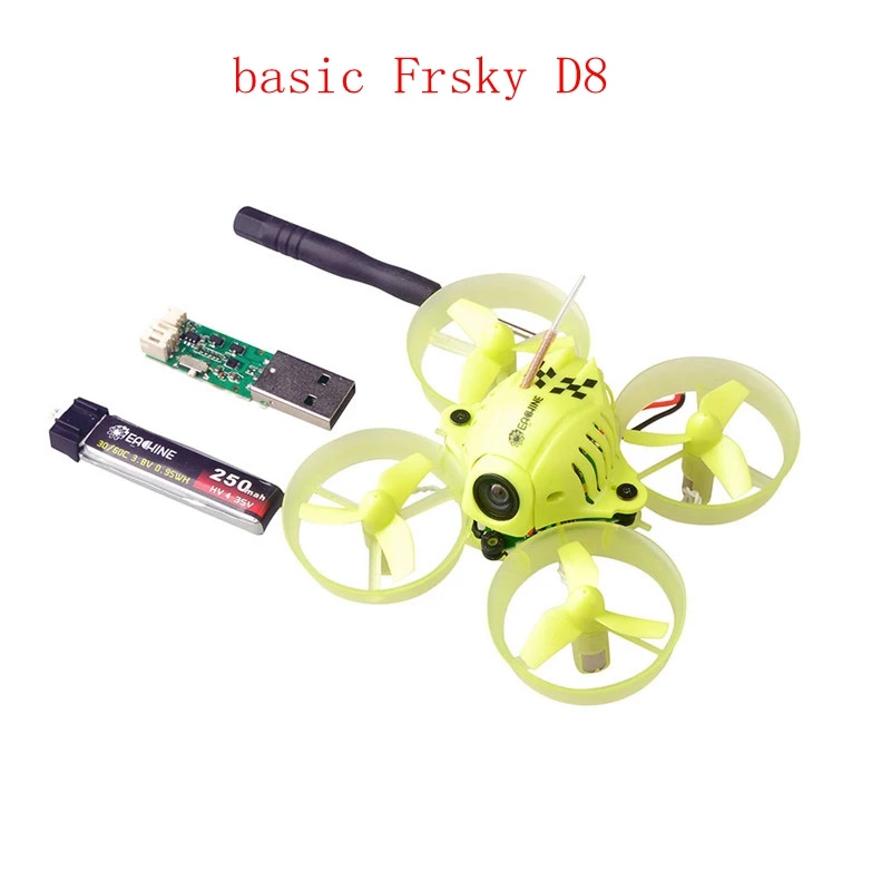 Eachine QX65 с 5,8G 48CH 700TVL камерой F3 встроенным OSD 65 мм микро для FPV гоночной рамы RC Дрон Квадрокоптер вертолет - Цвет: basic Frsky D8