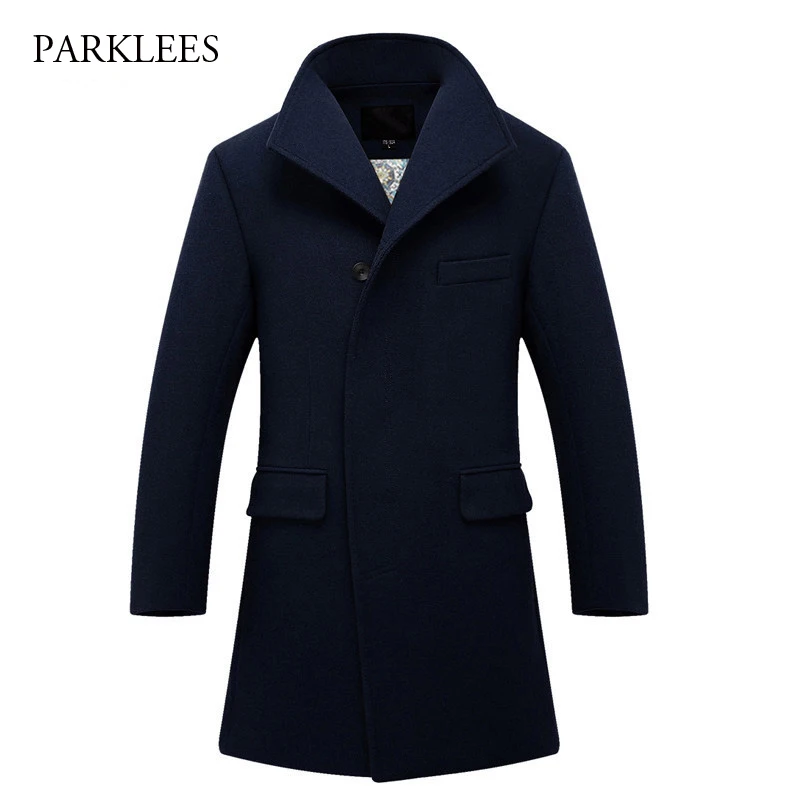Winter Wool Coat Men 2017 New Arrival Men's Long Trench Coat Brand Slim Fit Mens Pea Coat Casual Single Breasted Cashmere Coat Winter Wool Coat Men 2017 New Arrival Men's Long Trench Coat Brand Slim Fit Mens Pea Coat Casual Single Breasted Cashmere Coat