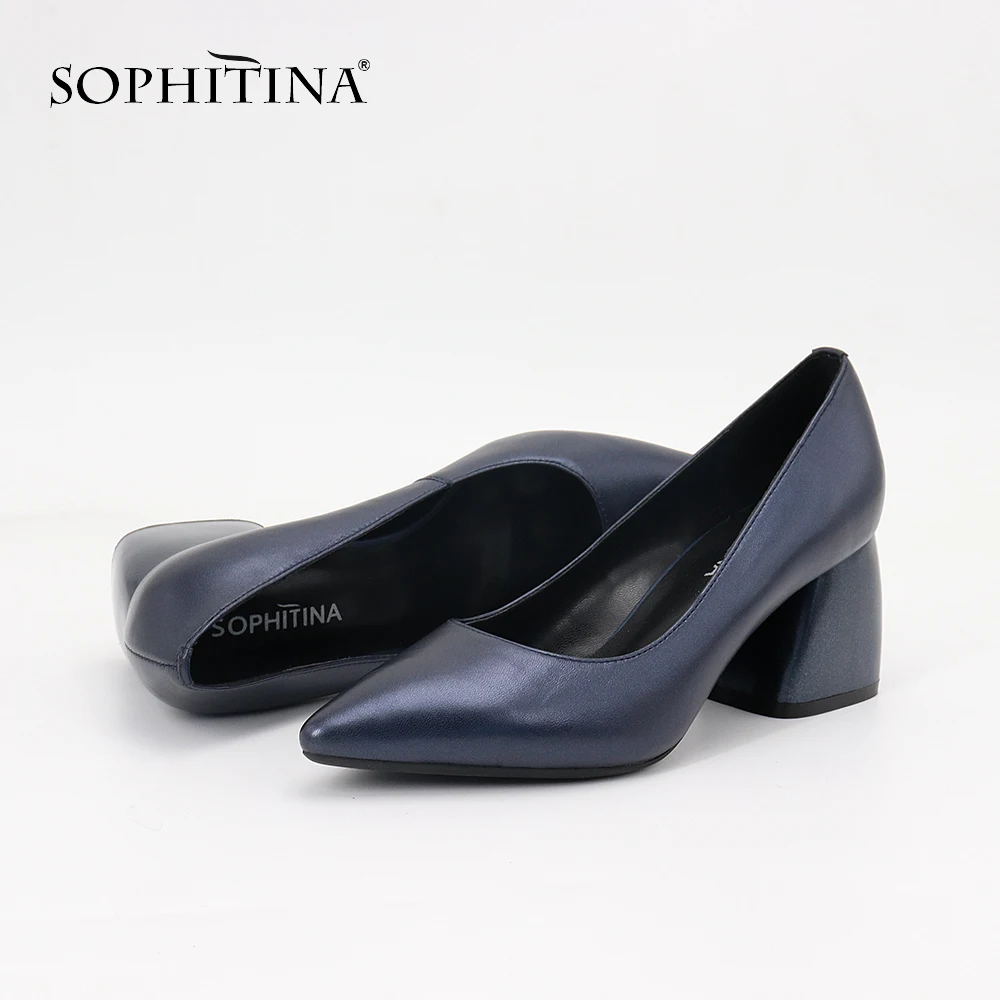 SOPHITINA/Лидер продаж 2019 г. Туфли лодочки на все сезоны. Классические женские туфли