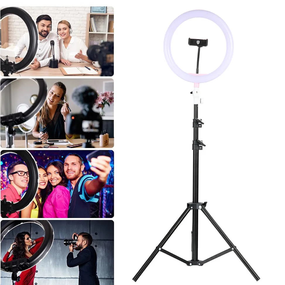  10inch 25cm USB charge New Selfie Ring Light Flash Led Camera Phone Photography Enhancing Photograp