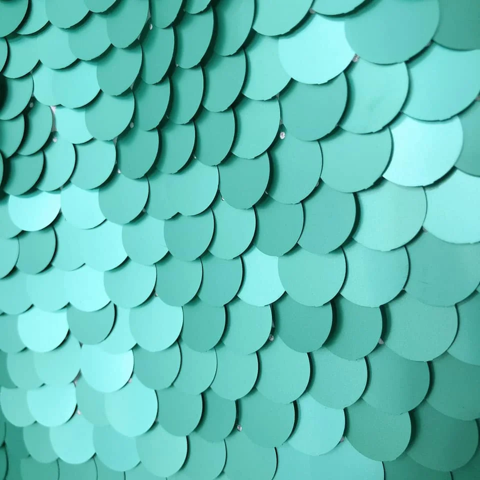 Tiffany blue Популярная распродажа 8 футов Фотофон большая блестка 18 мм для свадебной вечеринки без шва - Цвет: Tiffany blue