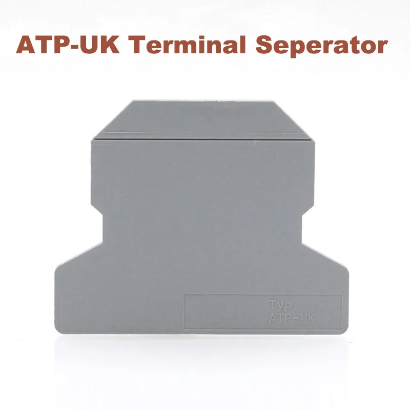 

UK Terminal seperator ATP-UK grouping baffle universal type large grouping partitions dia rail terminals block accessories