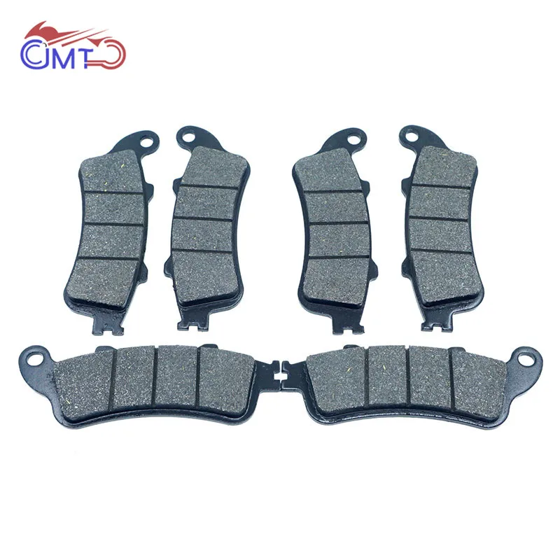 

For Honda VFR800 VFR800A Intercepter 2002-2005 VFR800Fi 1998-1999 CBR1100XX 1997-2000 Front & Rear Brake Pads Set VFR 800 A FI