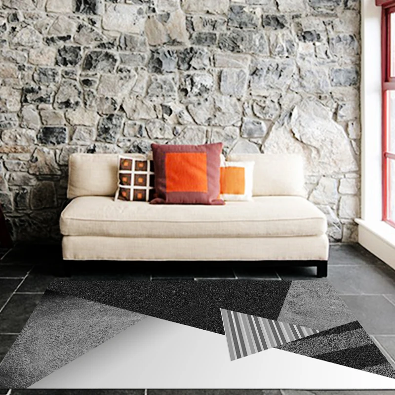  Luxurious Abstract Art Carpet Bedroom Sofa Table Floor Mat Soft Rectangular Floor Mats - 32848476302