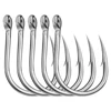 20pc Saltwater Fishing Hook SJ43 JIGGING HOOK 1/0#-13/0# Model Stainless Steel Fishhook Made in Taiwan ► Photo 1/6