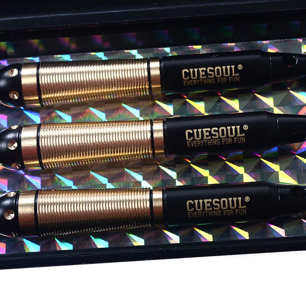 Set Freccette CUESOUL Sky Wolf 16g - Punta Morbida, 3 Freccette Complete Con Custodia