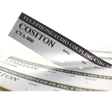 Размер на заказ, высокое качество, полноцветная печать Cmyk, наклейка для книг