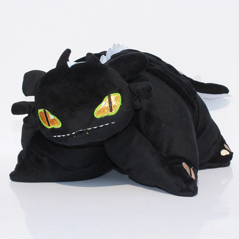 toothless plush pillow
