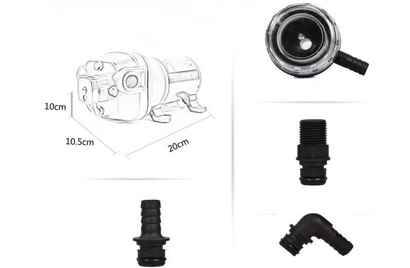 motor da bomba de água Mini bomba