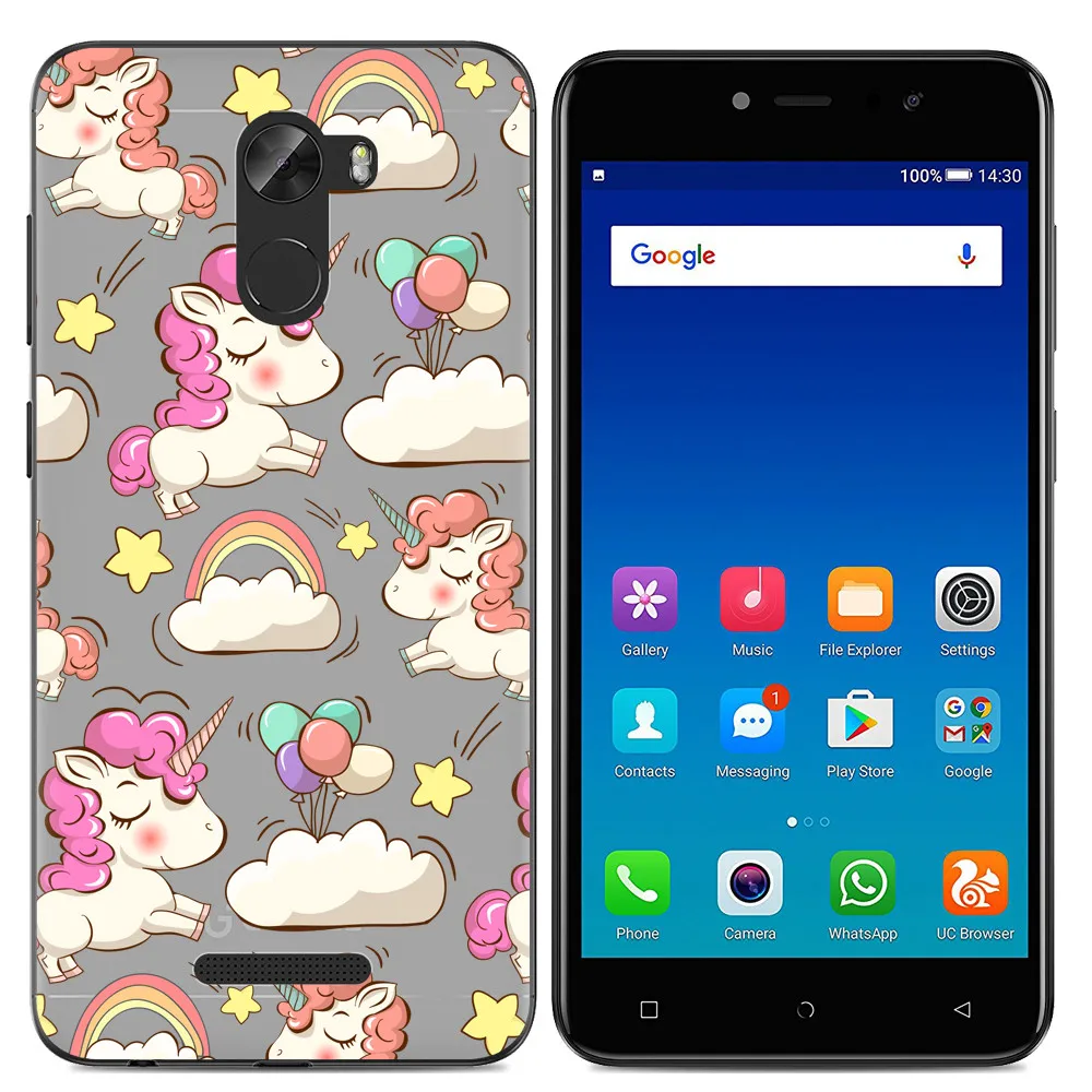 Новое поступление, чехол для телефона Gionee A1 Lite, 5,3 дюймов, модный дизайн, художественный Рисунок, ТПУ, мягкий чехол, силиконовый чехол