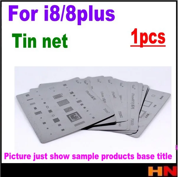

1pcs for iphone 8 8p plus wholesale BGA Reballing Stencil CPU BGA Reball Plant Tin Steel net