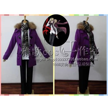 

Anime K Project Return of Kings Cosplay Costume Tatara Totsuka Cosplay Uniform Clothes Unisex Thick Suit Coat+Shirt+Pants+Scarf