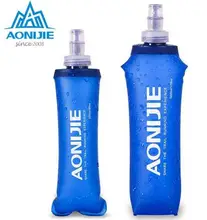 AONIJIE Foldable Silicone Water Bottle Kettle Travel Sport Camping Hiking Walking Running Cross-Country Running Water Kettle