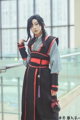 

Wei Wuxian Young Cosplay Grandmaster of Demonic Cultivation Cosplay Costume Wei Wuxian Costume Unisex Mo Dao Zu Shi Full Set