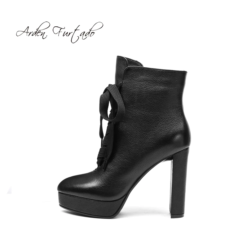 Chaussons Bout Talons Croix Imperméables D'hiver Pointu Chaussures Arden Court Fermeture Furtado Éclair À 2019 Liée Femmes Mode De Black Épais Bottines xedCrQWBo