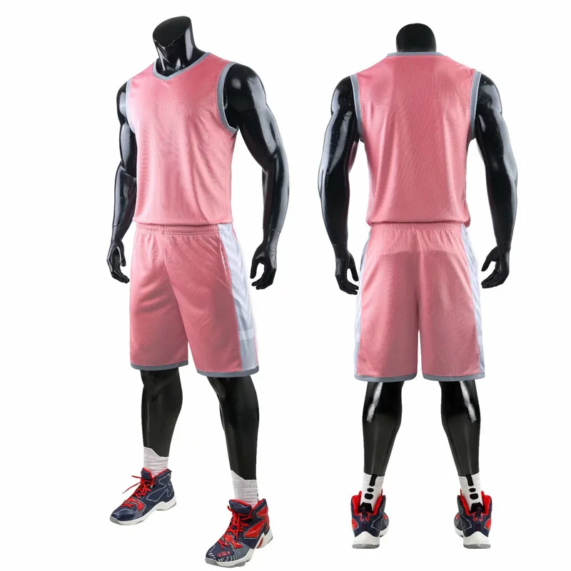 Billig Kinder Männer Basketball Uniformen Set Kits Sport Kleidung Jugend Jungen Mädchen Ausbildung Blank Basketball Trikots College Trainingsanzüge Benutzerdefinierte