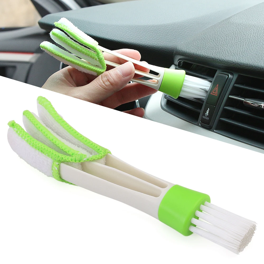 

2017 new 1PCS car cleaning brush Accessories for nissan x-trail t31 hyundai solaris tucson vw passat b6 golf yeti Car styling