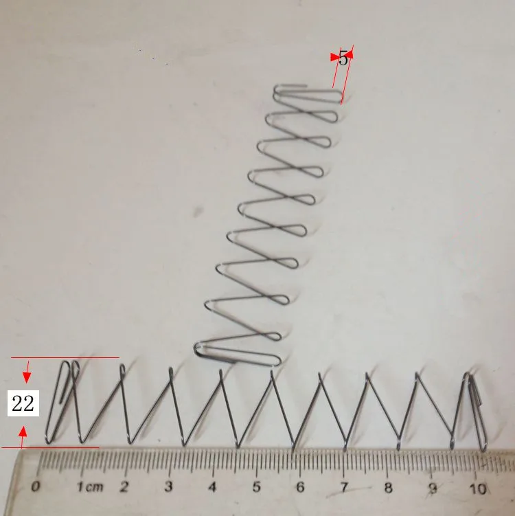 

Custom 0.8mm Wire Steel Rectangular Square Shaped Compression Springs