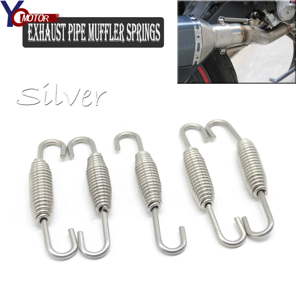 

Motorcycle Exhaust Pipe Muffler Springs Motorbike Exhaust Springs FOR DUCATI M400 Monster M900 M1100S HONDA CBR900RR CBR1000RR