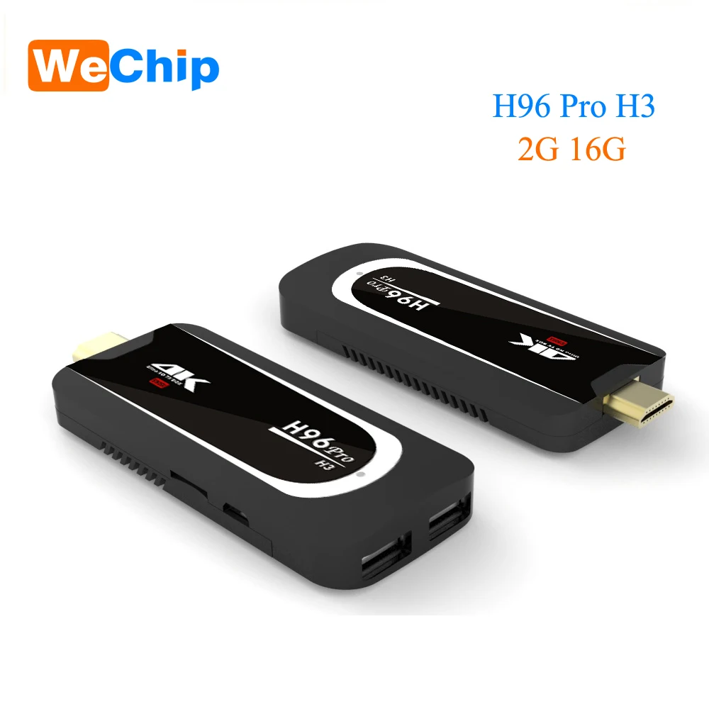 Wechip H96 Pro H3 2G/16G Android 7 1 ТВ box Amlogic S905X 4 ядра 2 г 5G двухъядерный процессор Wi-Fi палка BT 0 4K