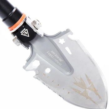

Professional Military Tactical Multifunction Shovel Compass Outdoor Camping Fishing Survival Folding Spade Tools Equipment T45