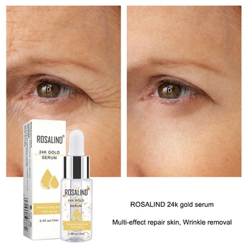 ROSALIND crème pour le visage blanc visage 15 ML Anti-âge rides réparation profonde peau Essence hyaluronique acide blanchissant crème pour le visage