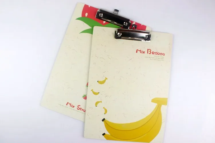 MIRUI Kawaii Fruit A4 папка для документов папка с зажимом для письма и рисования доска металлический отчет Обложка офисные канцелярские принадлежности