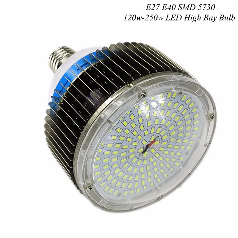 high power 50w 100w 150w 200w 300w Led bulb Lamp E40 high bay with Fin