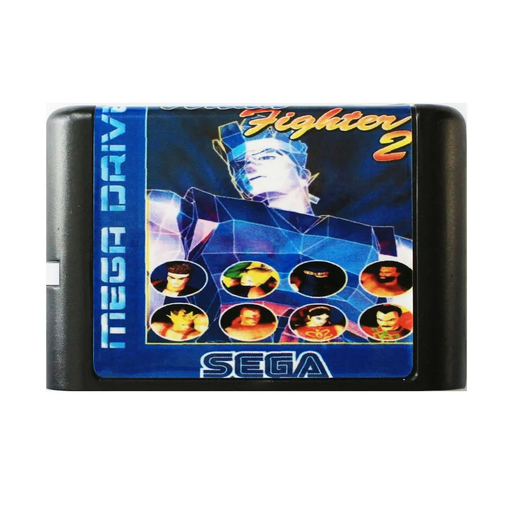 

Virtua Fighter 2 16 bit MD Game Card For Sega Mega Drive For SEGA Genesis