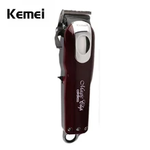Kemei Electric Washable Hair Clipper Rechargeable Hair Trimmer Shaver Razor Cordless Adjustable Clipper Free Shipping KM-2600