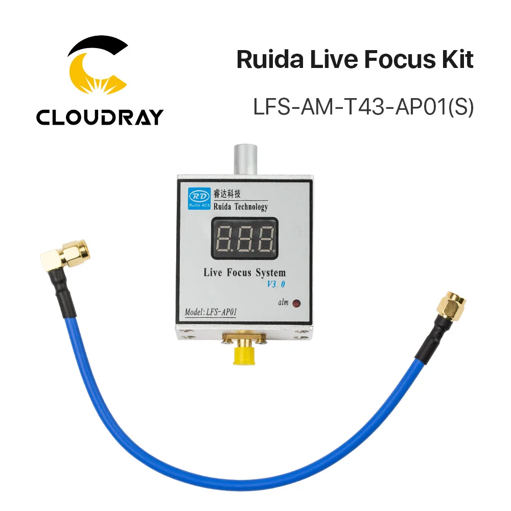 Cloudray LFS-AM-T43-AP01(S) Ruida металлическая режущая система прямой фокусировки усилитель и усилитель соединительная линия для лазерного станка