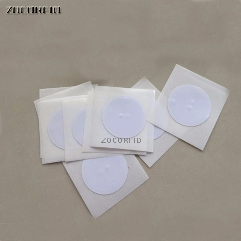 

10pcs/Lot NTAG213 Ntag215 Ntag216 NFC TAG Sticker Key Tags llaveros llavero Token Patrol Universal Label RFID Tag