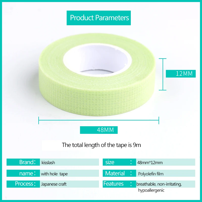 Высокое качество, японская привитая лента для изоляции ресниц с ...