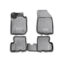 Коврики 3D в салон For RENAULT Duster 2WD, 2011-, 4 шт.(полиуретан) водонепроницаемый автомобильный коврик для ног
