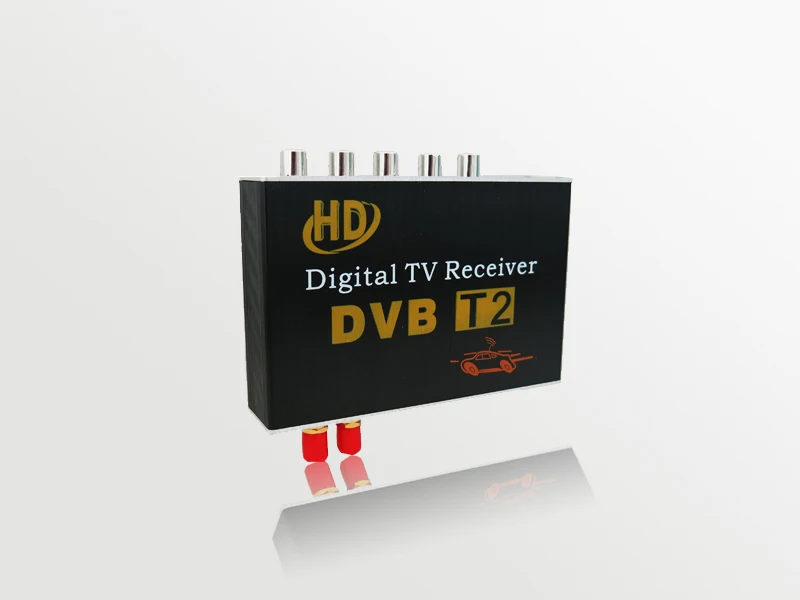 DVB-T2 с двойным тюнером антенна цифрового телевидения ресивер для автомобильных