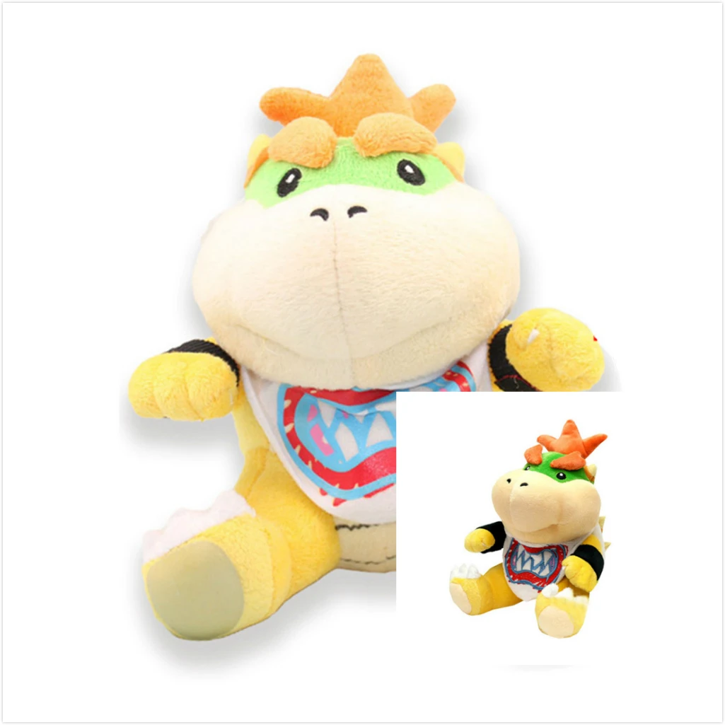 

Cute Super Mario Bros Plush Toys 18CM Koopa Bowser Dragon Plush Doll Brothers Bowser Jr Soft Stuffed animals doll Kids Gifts