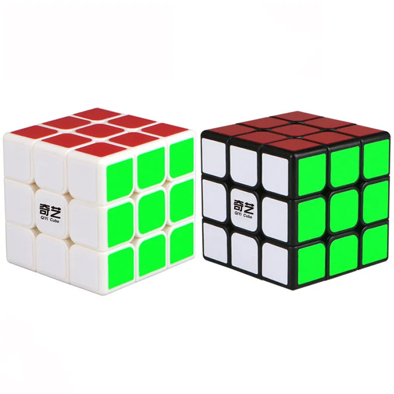 Новый Qiyi mofangge парус 3x3x3 Magic Cube 56 мм профессии скорость кубик-головоломка Образование игрушечные лошадки для детей черный, белый цвет с