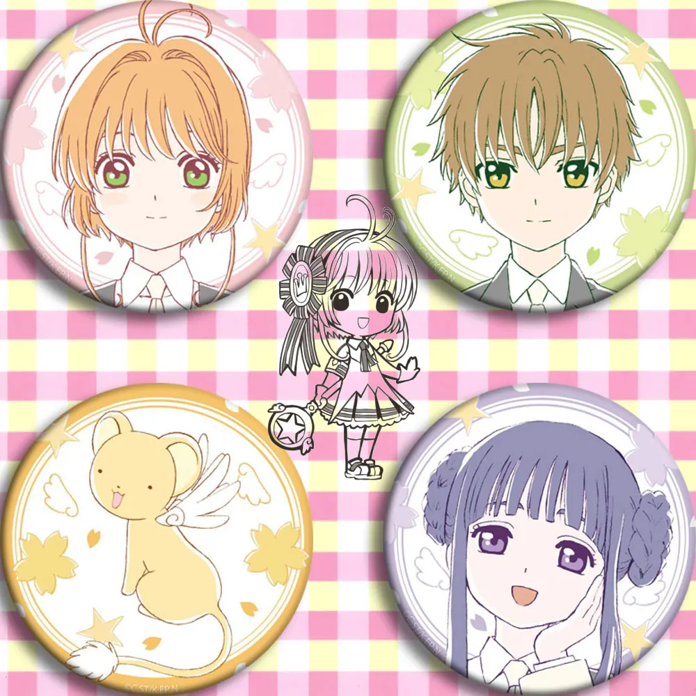 

Magic card girl cherry E, cartoon badge badge 58 mm secondary yuan surrounding yum custom hang posters