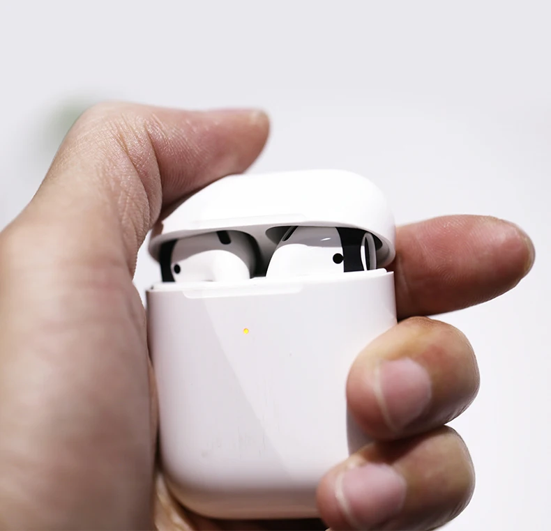 Силиконовые амбушюры для Airpods защитный чехол Супер тонкий Apple Bluetooth беспроводные наушники Air pods наушники