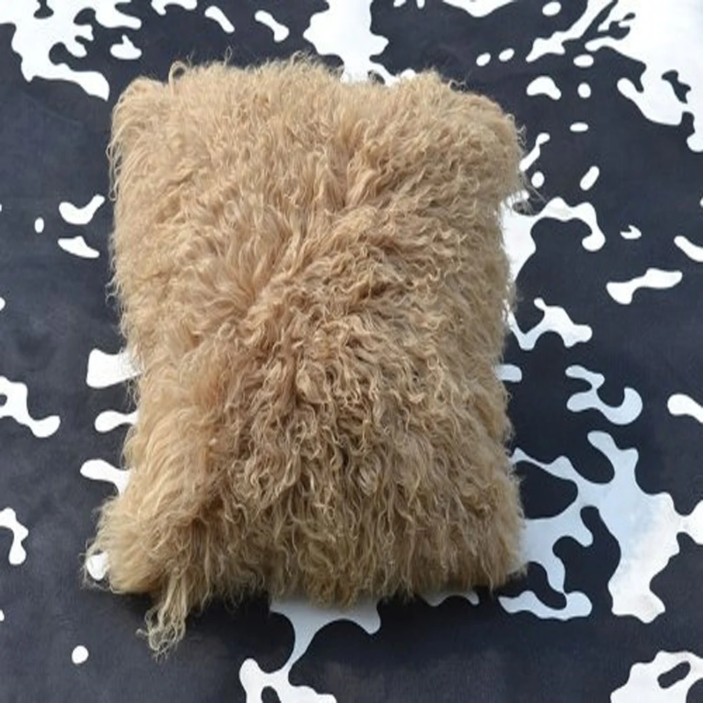 Mongolian Lamb Pillow Cover