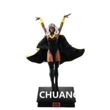 O X-Men Superhero Tempestade Ororo Munroe Resina Action Figure Collectible Toy Modelo com caixa de varejo 12 CM Q179