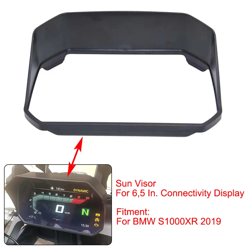 S1000XR S 1000 XR Motorcycle ABS Plastic Sun Visor Speedometer Tachometer Display Cover Instrument Hat For BMW 2019 S1000XR (7)