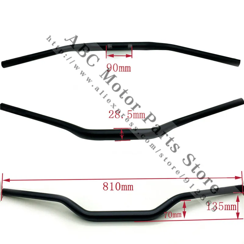 Руль для мотокросса 1 1/8 &quot28 мм ручка толстой бар трубки KTM CRF YZF WRF RM KXF Pit Dirt Bike