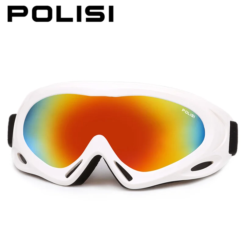 POLISI invierno niños niñas gafas de esquí niños Anti-niebla Snowboard gafas UV400 Esqui Skate de la montaña esquí nieve gafas