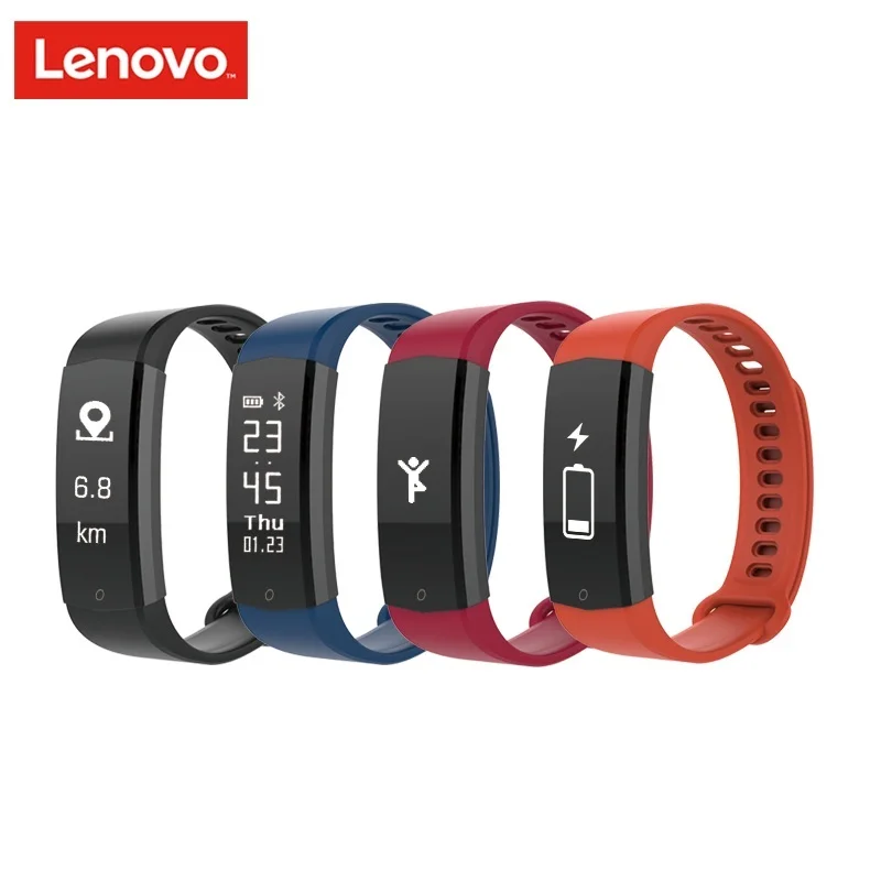Lenovo HX06 Новые смарт часы браслет поддержка английского сообщения дисплей IP67