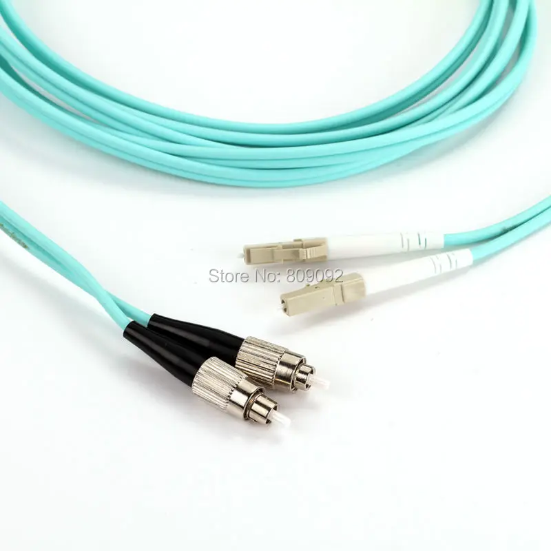 

High quality 3M LC-FC DUPLEX Multimode 10 GIGABIT 50/125 MULTIMODE FIBER OPTIC CABLE OM3 PATCH CORD Jumper Cable