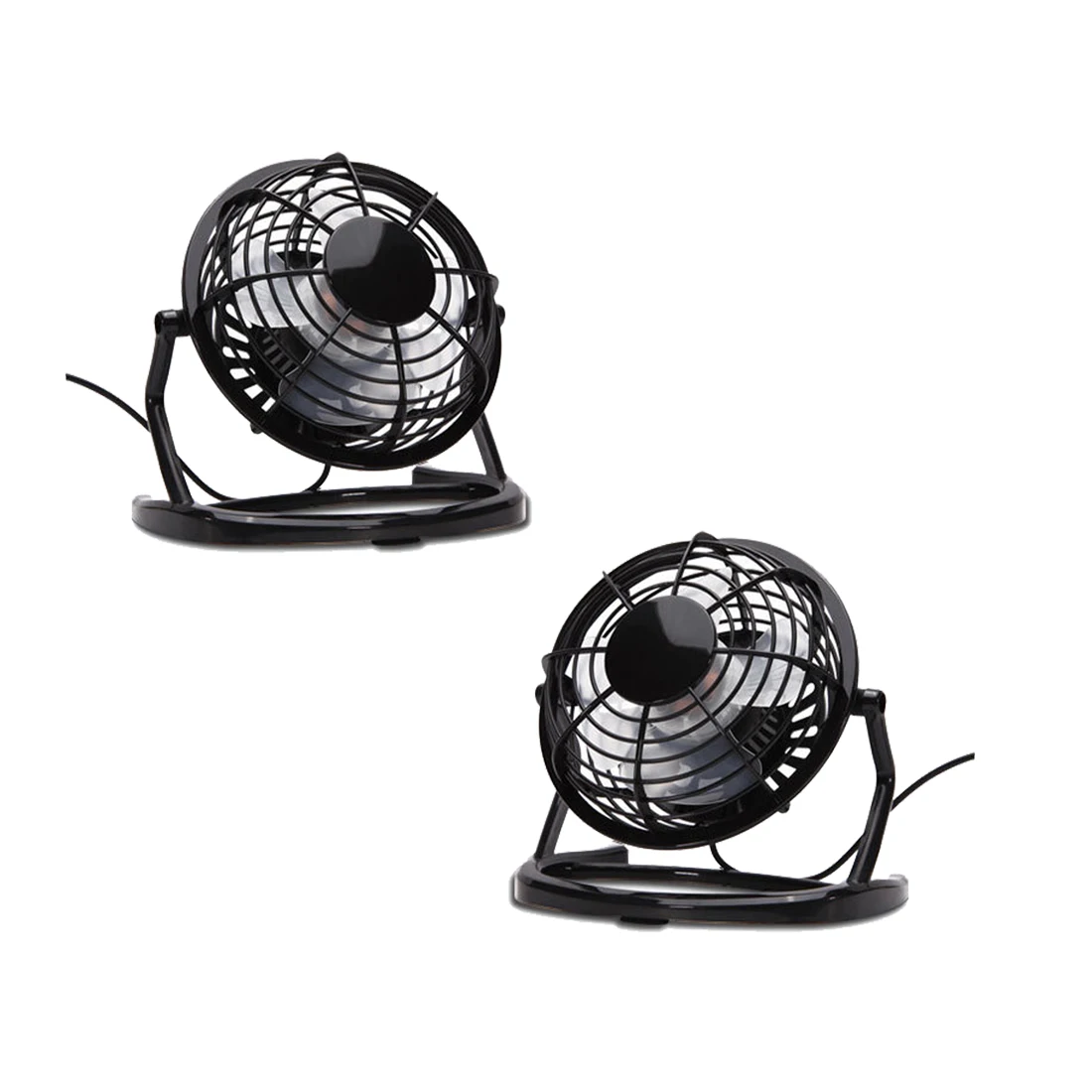 NOYOKERE Portable DC 5V USB 4 Blades Cooler Cooling Fan USB Mini Fans
