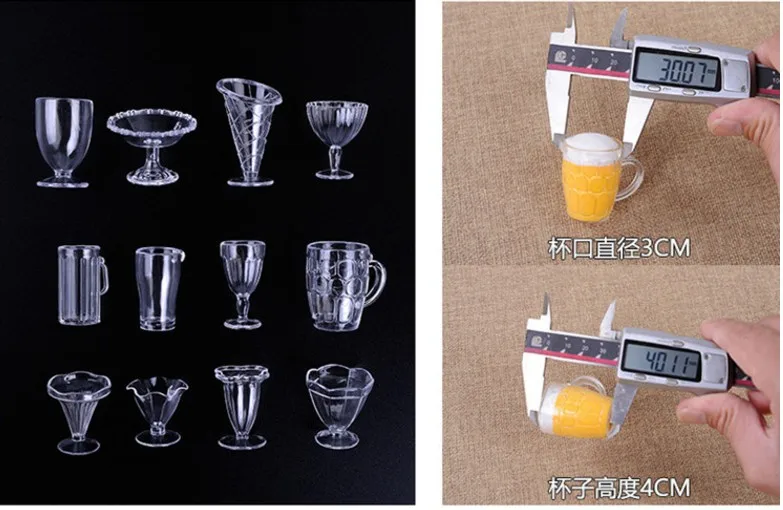 Керамика и Керамика инструменты Diy крем для рук глина почвы инструмент материал комплект прозрачный кристалл чашки мини Мороженое Инструменты