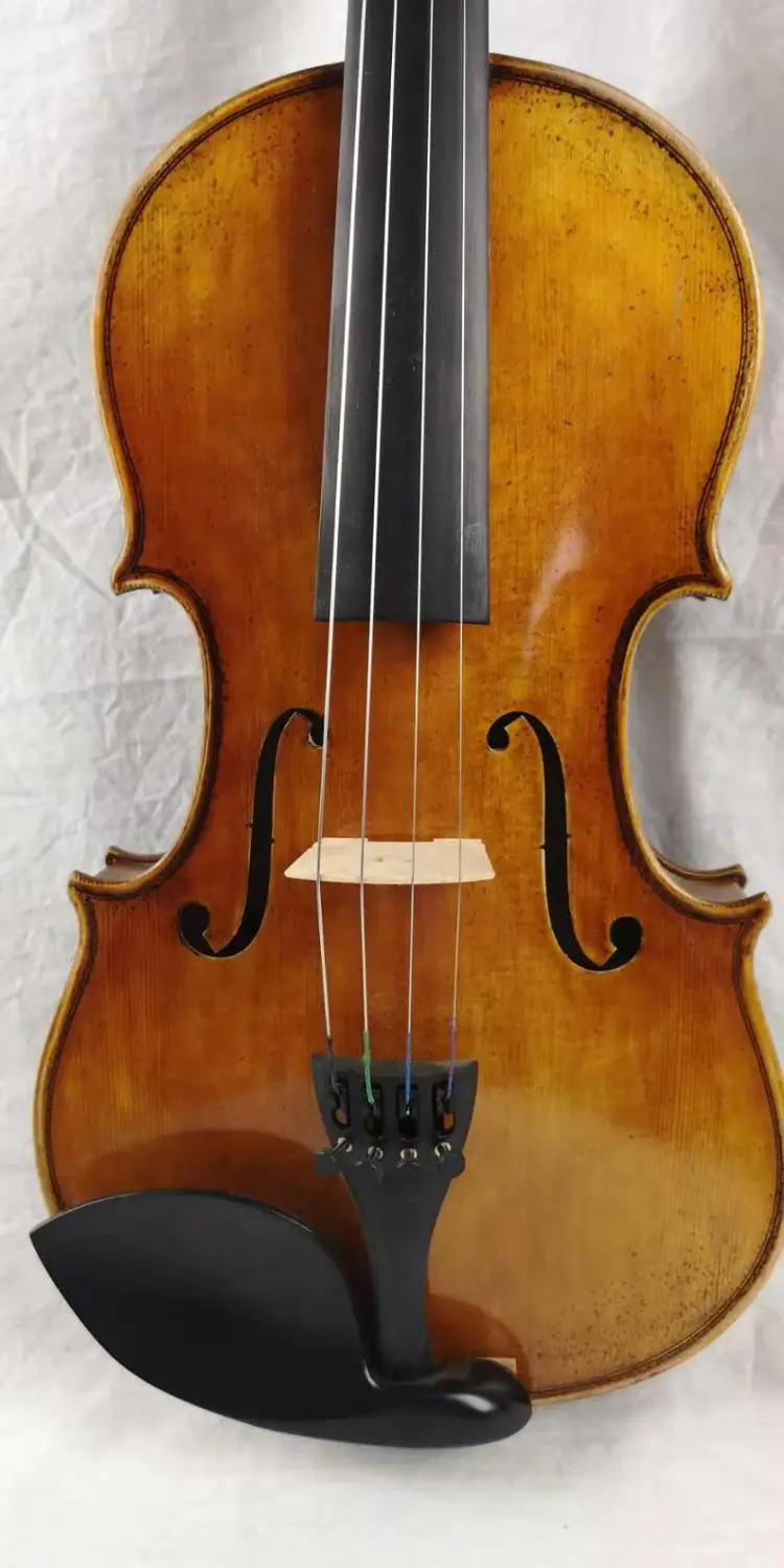 Копия Antonio Stradivari Cremonese 1716 модель 3/4 скрипка FPVN01 чехол из холста с бразильским бантом